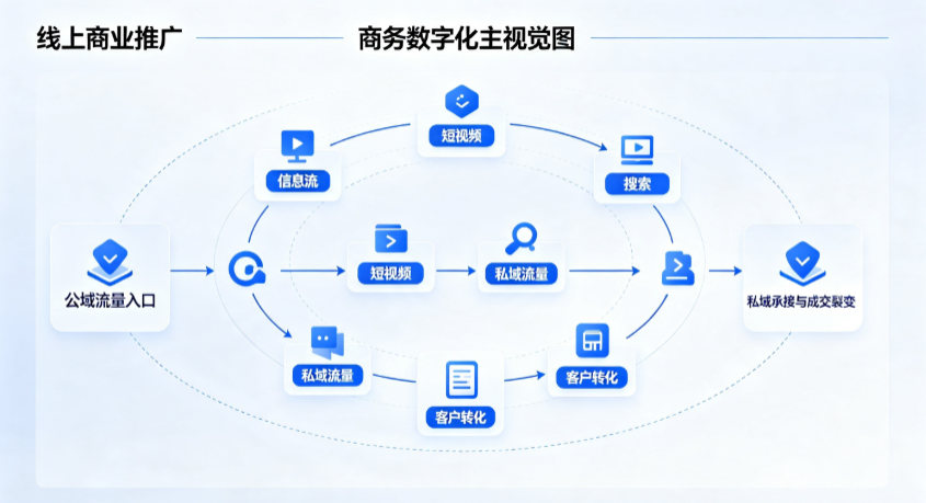 兴仁县线上商业推广怎么做？全域流量闭环搭建与低成本转化实战指南